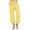 Yellow, variant on Dvprdro Womens Summer Cotton Linen Capri Pants Loose Casual Solid Drawstring Wide Leg Beach Trouser with Pockets