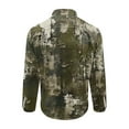 thumbnail image 5 of ZCFZJW Men's Camo Hawaiian Shirts Casual Long Sleeve Button Down Work Shirt for Men Beach Vacation Tees Shirts Party Dress Shirts Camouflage#01 L, 5 of 5