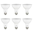 thumbnail image 3 of Sunlite LED PAR30 Long Neck Recessed Light Bulb, 10 Watts, (75W Equivalent), Medium E26 Base, Dimmable,UL Listed, 5000K Daylight, 6-Pack, 3 of 7