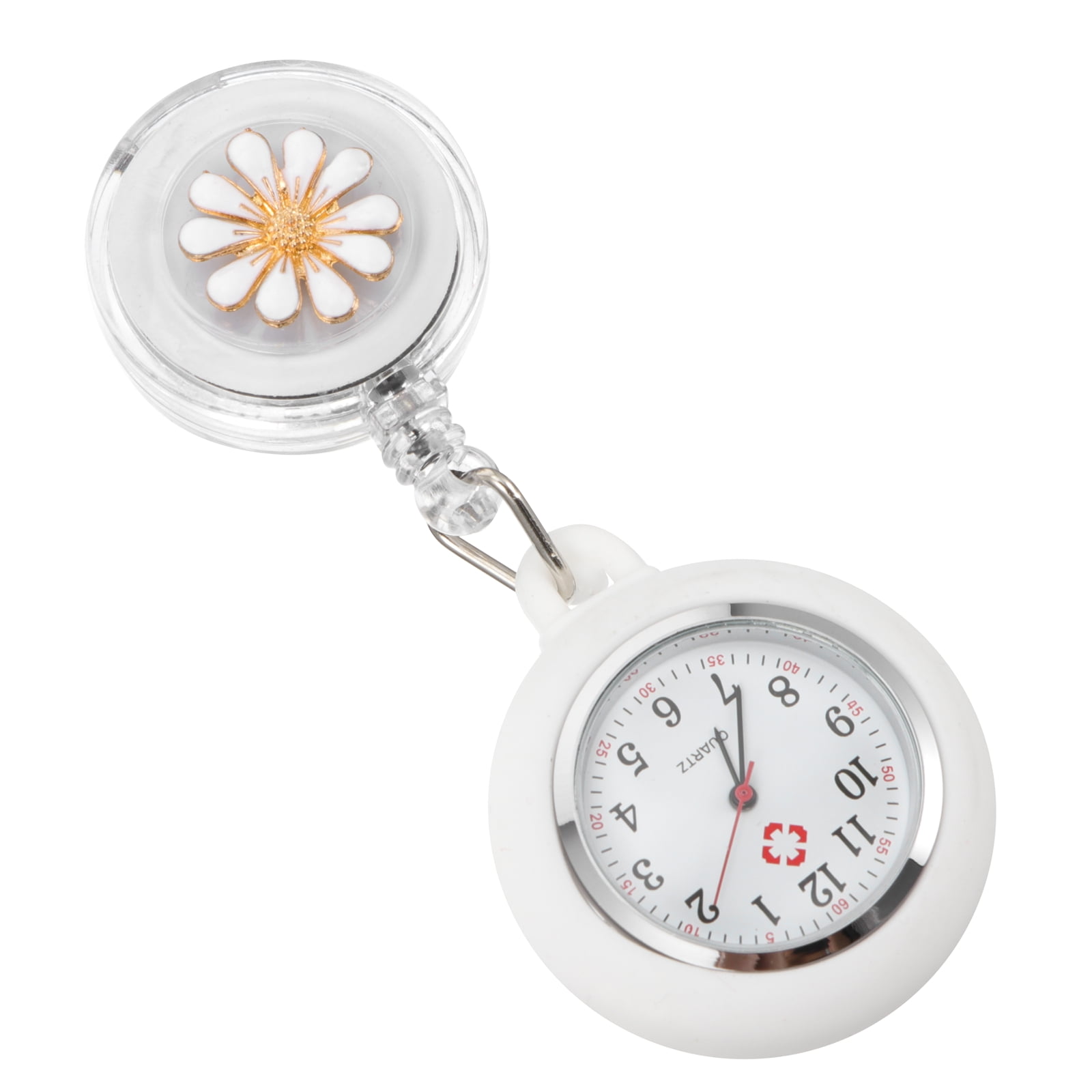 EeaseCA Nurse Watch Fashionable Clip-on Nursing Watch Creative