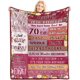 thumbnail image 1 of LHSHID 40 Birthday Decorations for Women Gifts for 40th Birthday Woman 40 Year Old Birthday Gifts Ideas for Women Men Friend Sister Husband Throw Blanket 50x60in, 1 of 6