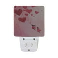 thumbnail image 5 of WOBOGO Release Red Heart Balloon LED Night Light 2 Pcs Set 0.5 Watt Wall Plug in Dusk to Dawn Automatic Switch Soft White Light, 5 of 7