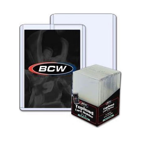 BCW: Thick Card Topload Holder - 79 PT. (25ct)