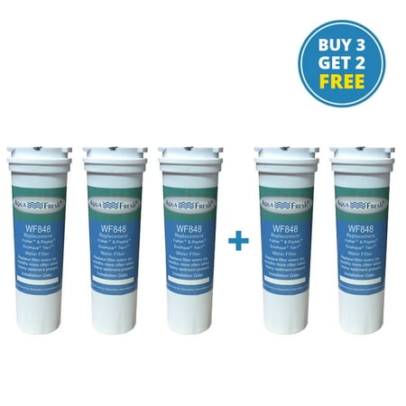 

Aqua Fresh Replacement Water Filter for SGF-FP48 67003662 RO185011 E442BRMFDU E522BRXFDU (Buy 3 Get 2 Free)