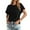 Black, variant on RMGVDSD Womens Summer Tops Round Neck Solid Color Raglan Short Sleeve Loose Casual Top Fashion Tshirts Shirts