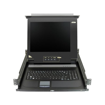UPC: 0672792112287 | ATEN CL1000M 17  Single-Rail LCD Integrated Console