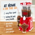 thumbnail image 3 of Nostalgia 32 oz Retro Coca-Cola Slushie Machine and Margarita Maker with 3-Way Control Switch, Red, 3 of 5