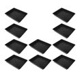 thumbnail image 4 of Colaxi 10 Pcs Plateaux de Semis Épais, Plateaux de Démarrage de Semis, Plateaux de Culture Réutilisables Noirs avec Trous de Drainage Plateaux de Propagation, 4 of 8