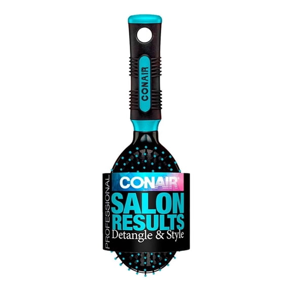 Cepillo para cabello Conair salon  detangle & style negro
