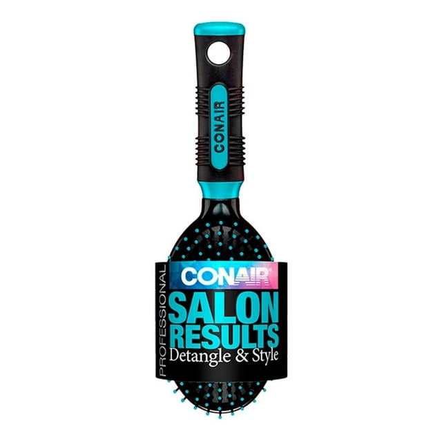 Cepillo para cabello Conair salon detangle & style negro