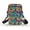 Tropical Plants, variant on HELLHERO Butterfly Notes Double Zipper Crossbody Small Bags Polyester for Men, Women