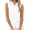 White, variant on Women's Loose Fit Basic Vest Top Solid Color Elegant Versatile