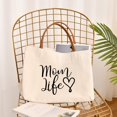 thumbnail image 4 of Bolsa de lona Kifasyo Momlife de 39 x 18 x 28 cm, duradera, 4 of 5
