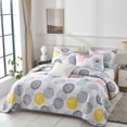 thumbnail image 4 of Juego de colcha UOZZI BEDDING, reversible, tamaño king, 102 x 90, 2 fundas, 4 of 9