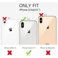 thumbnail image 2 of Compatible avec iPhone X Étui/iphone XS Étui, Housse de Protection à Double Couche Robuste Conçu pour iPhone X/XS 5,8 Pouces (2018) - Jaune, 2 of 8