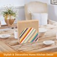 thumbnail image 6 of Yayeee Napkin Holder for Table Kitchen Paper Tissue Organization, Striped Pattern, 6 of 8