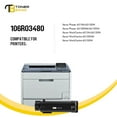 thumbnail image 2 of Toner Bank 4-Pack Compatible Toner for Xerox 106R03480 Phaser 6510N 6510DN 6510DNM 6510DNI WorkCentre 6515N 6515DN 6515DNM 6515DNI Printer Replacement Black, Cyan, Magenta, Yellow, 2 of 10
