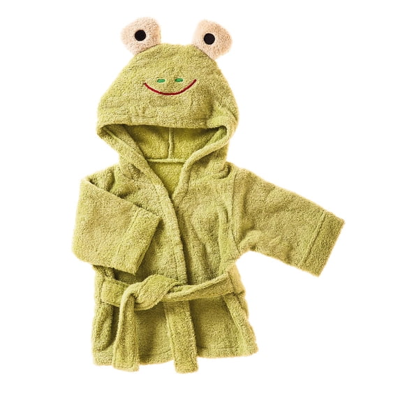 Blossoms and Buds Terry Cloth Frog Bath Robe