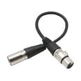 thumbnail image 4 of NARABB 2M XLR Cable Microphone Lead Male to Female Line Stereo Audio Adapter Plugs, 4 of 5