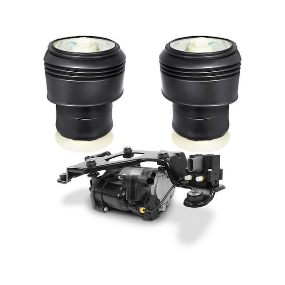 Rear Air Suspension Spring Set - Compatible with 2007 - 2013 BMW X5 2008 2009 2010 2011 2012