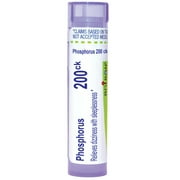 Boiron Phosphorus 200CK, Homeopathic Medicine for Dizziness With Sleeplessness, 80 Pellets