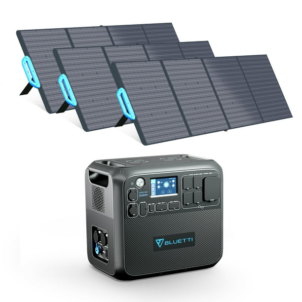 VEVOR Portable Power Station Solar Generator 296Wh 300W Backup Lithium  Battery