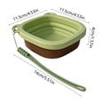 thumbnail image 3 of Dog Bowl Silicone Foldable Portable BPA-Free No Leak Travel Cup for Outdoor Camping Small Medium Pets by MPOISVA, 3 of 6