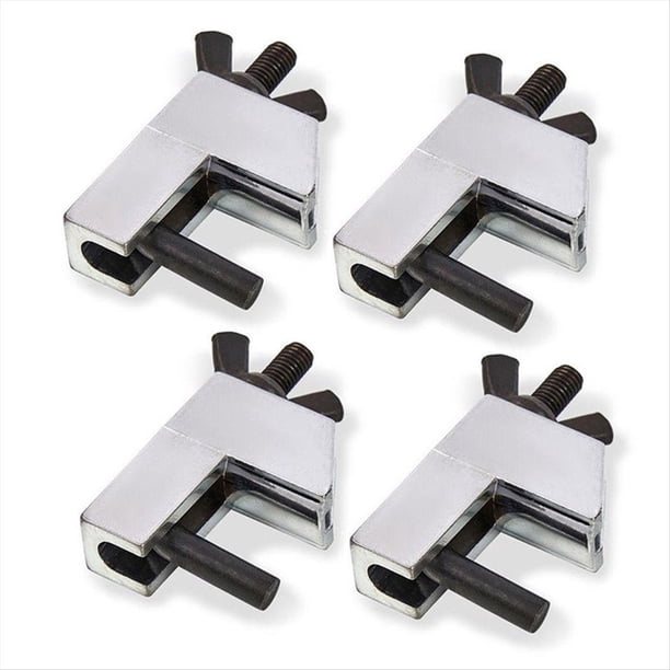Alicates para Abrazaderas Manguera, Alicates Metálicos para Abrazaderas Línea Freno - Adecuados para Mangueras Flexibles, Líneas Combustible, Hasta 1 Pulgada (Paquete 4)