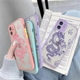 thumbnail image 3 of Case for iPhone 13 Pro 6.1 inch, Clear Fashion Animal Sculpture Dragon Cartoon Pattern Frosted PC Back 3D and Soft TPU Edge Bumper Silicone Shockproof Protective Case - Red#1, 3 of 9