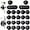 Black, variant on Desk Cable Management Cord Organizer, 16 Pack White Self Adhesive Cord Holder Cable Clips, Ideal Cable Organizer Wire Keeper for Desk, Nightstand, Phone Charger, Computer, Home, Office, Car