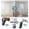 thumbnail image 5 of Urbanest Flame Single Curtain Rod and Hardware Set, 5 of 6