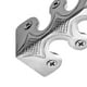 thumbnail image 4 of Protector Esquina Metal Vintage Rodapié Hierro (plateado) 6 Uds., 4 of 5
