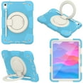 thumbnail image 6 of Allytech iPad 10th Generation Case 10.9" 2022, Rugged Protective Shockproof with Shoulder Strap Rotating Stand Three Layes Case Cover for Apple iPad 10th Gen 10.9" - Blue, 6 of 9
