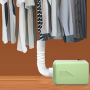 Portable Clothes Dryer | 600W Compact Laundry & Shoe Dryer | Multi-Functional Household Dryer for Apartments, Hotels & Travel | 23x15.5x9.5cm | Gold, Pink, Green, Blue Options
