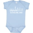thumbnail image 3 of Inktastic Cleveland Ohio Skyline Boys or Girls Baby Bodysuit, 3 of 5
