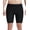 Black, variant on Men's Swim Trunks Square Leg Swimming Jammers Quick Dry Athletic Swimsuit Racing Competition Swimwear Shorts Water Resistant Navy Blue M
