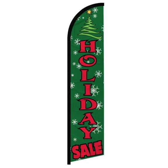 Holiday Sale Windless Banner Flag