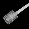 thumbnail image 2 of RJ11 6P4C Male to Male Telephone Cable Cord White 6.6ft, 2 of 3