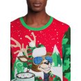 thumbnail image 4 of Jolly Sweaters Men's and Big Men's Ugly Christmas Sweater, Sizes S-3XL, 4 of 5