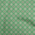 thumbnail image 1 of oneOone Polyester Spandex Green Fabric Asian Traditional Block Sewing Craft Projects Fabric Prints By Yard 56 Inch Wide, 1 of 4