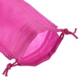 thumbnail image 3 of Unique Bargains 19x10cm Drawstring Pouch Non-woven Fabric, 6Pcs Soft Storage Gift Bag for Sport Wedding Party Organizing, Rose Red, 3 of 5