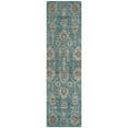 thumbnail image 2 of Addison Rugs Chantille Indoor/Outdoor Traditional Oriental Teal Washable Runner Rug, 2'3" x 7'6", 2 of 5