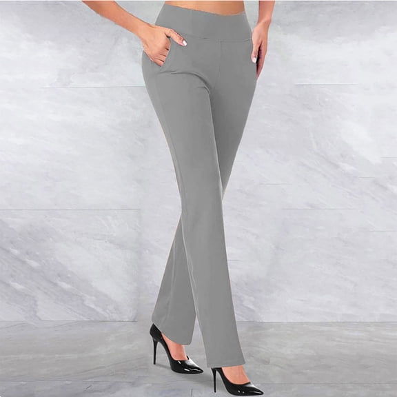 Women's High Waist Yoga Pants, Tummy Control Workout Leggings, Non-See Through Athletic Pants, Butt Lifting Fitness Wear, Comfortable Everyday Leggings with Pockets Beige L