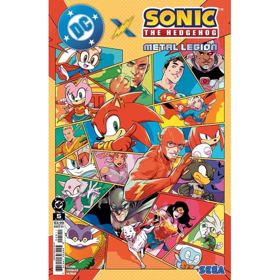 Collectible DC X Sonic the Hedgehog: Metal Legion #5 Cover A - Final Issue - DC Comics - September 16 2026