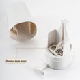 thumbnail image 5 of Jabonera Impermeable con Tapa para Dormitorio y Baño. No Requiere Perforaciones., 5 of 5