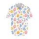 thumbnail image 4 of Blusas y camisas de manga corta con cuello en V Camisa estampada de Pascua para hombre Camisa abotonada Top de poliéster para hombre, 4 of 4