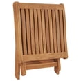 thumbnail image 2 of vidaXL Folding Footrest 18.3"x19.3"x16.3" Solid Teak Wood, 2 of 6