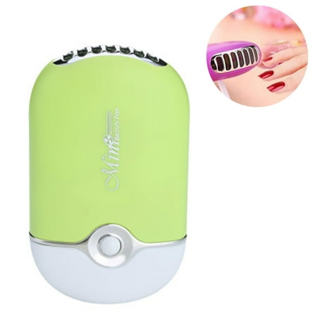 

USB Mini Portable Fans Rechargeable Electric Bladeless Air Conditioning Refrigeration Blower Dryer Fan for Eyelash Extension