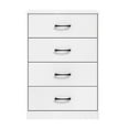 thumbnail image 3 of Mainstays Ardent 4 Drawer Dresser, White, 3 of 16
