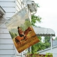 thumbnail image 3 of America Forever Cowboy Riding Horse Summer House Flag 28 x 40 inches Country Farm Animal American Horse Equestrian Double Sided Summer Seasonal Yard Outdoor Decorative Rustic Rodeo House Flag, 3 of 5